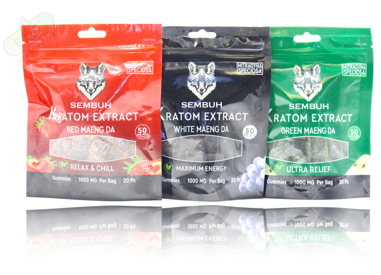 SEMBUH Gummies (Kratom Extract) *Relax & Chill* 1000MG