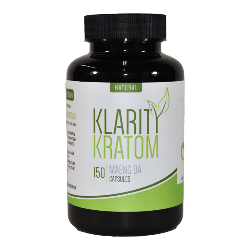 Klarity Kratom Natural (150 Capsules)