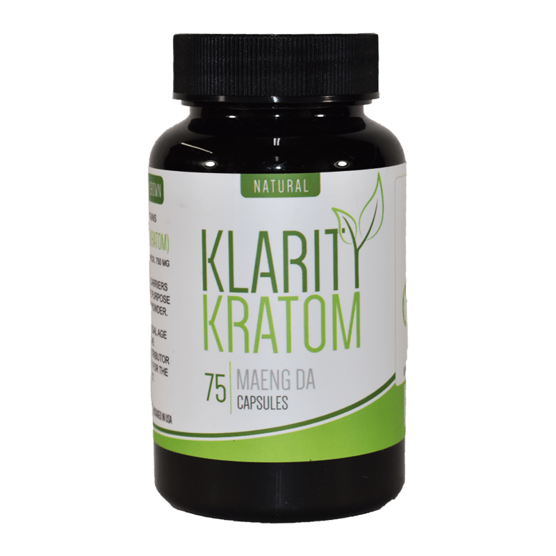 Klarity Kratom Natural (75 Capsules)