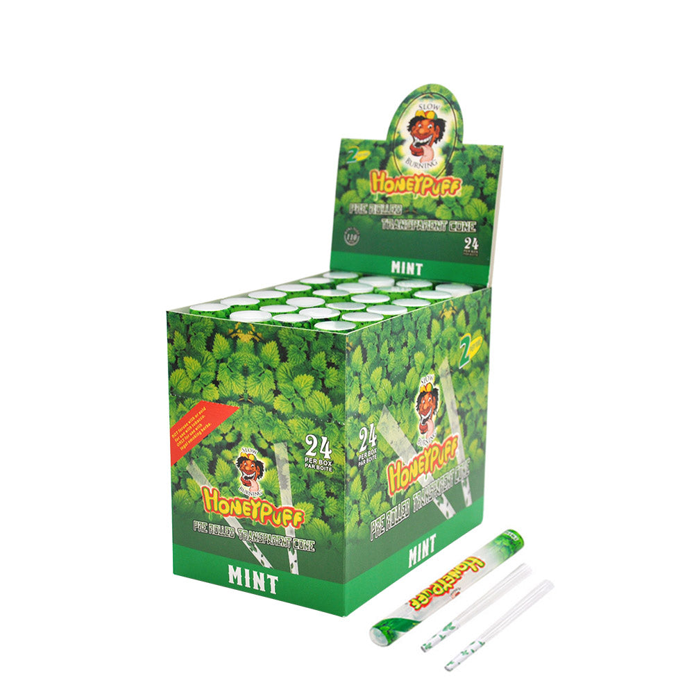 Honeypuff Flavored King Size Pre Rolled Cones 24 Count