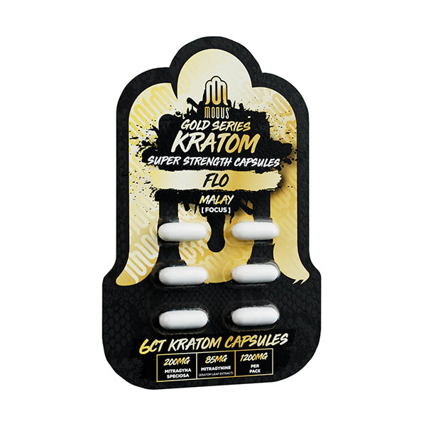 Modus Kratom Gold Series Capsules 10x6 capsules