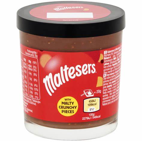 MALTESERS CREAM SPREAD JAR 200G (6 pcs)