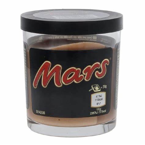 MARS CREAM SPREAD JAR 200g (6pcs)