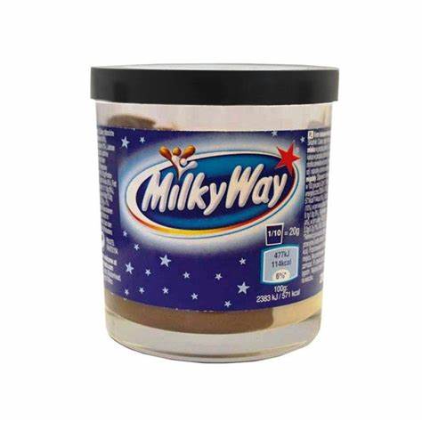 MILKY WAY CREAM SPREAD JAR 200g (6pcs)