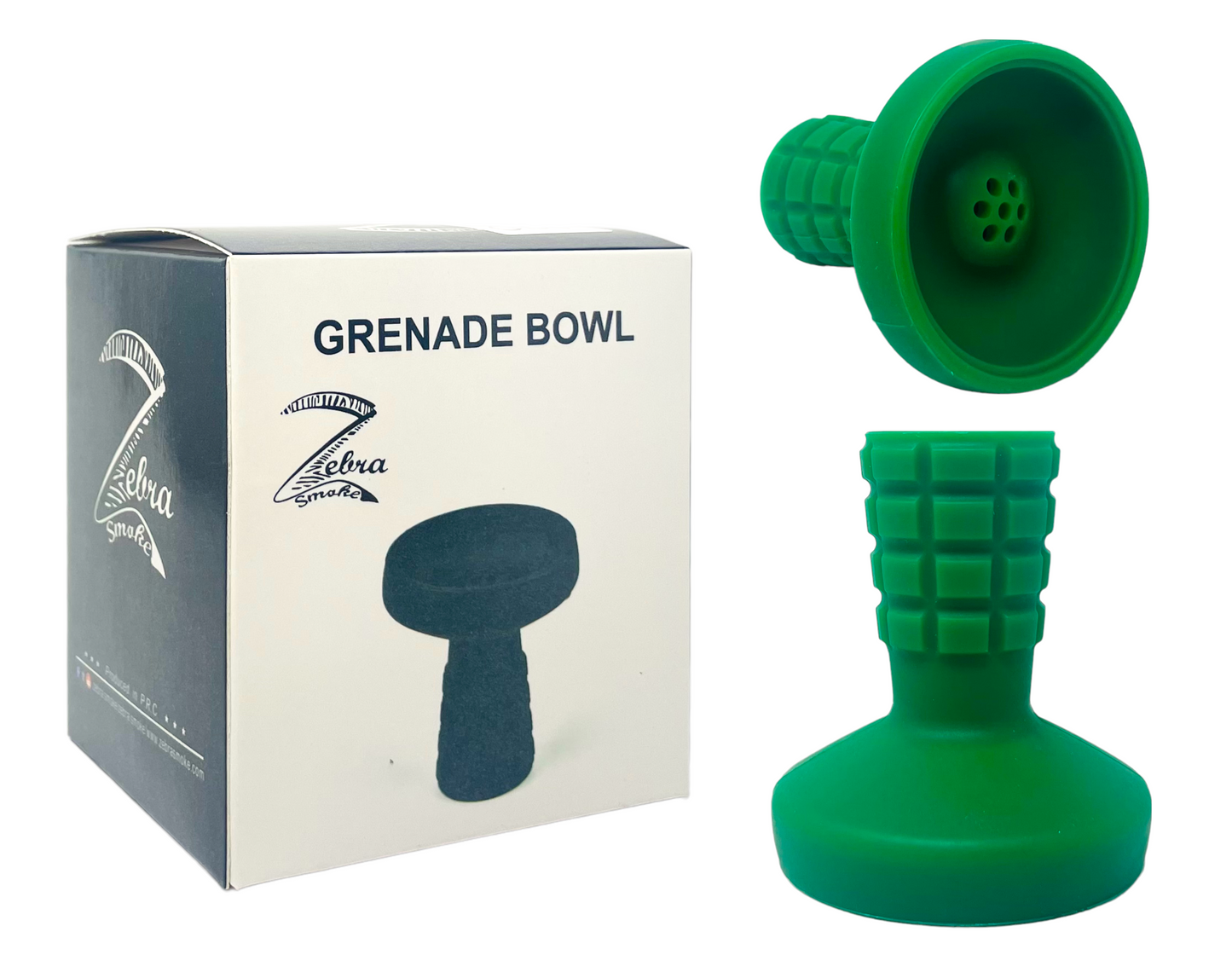 Zebra Smoke Hookah Bowl