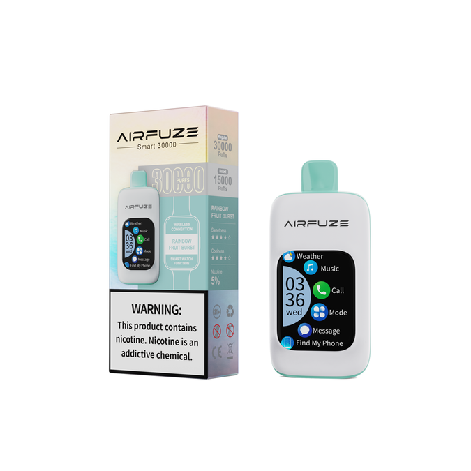 Airfuze 30000 Puffs 5% (5 packs)