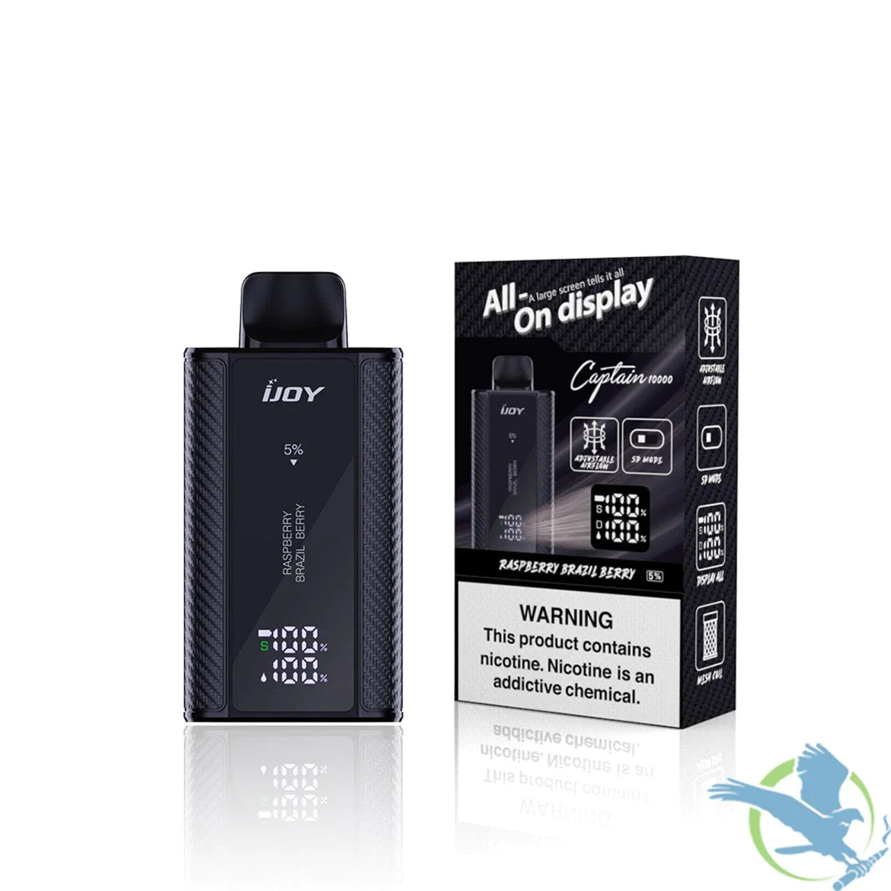 iJoy Captain 10000 Puffs (5 Pack)