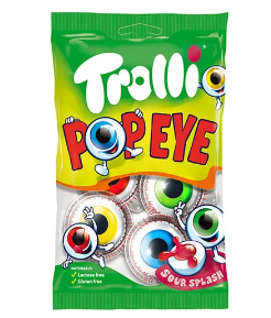 TROLLI GUMMY EYE BALL \ STAR