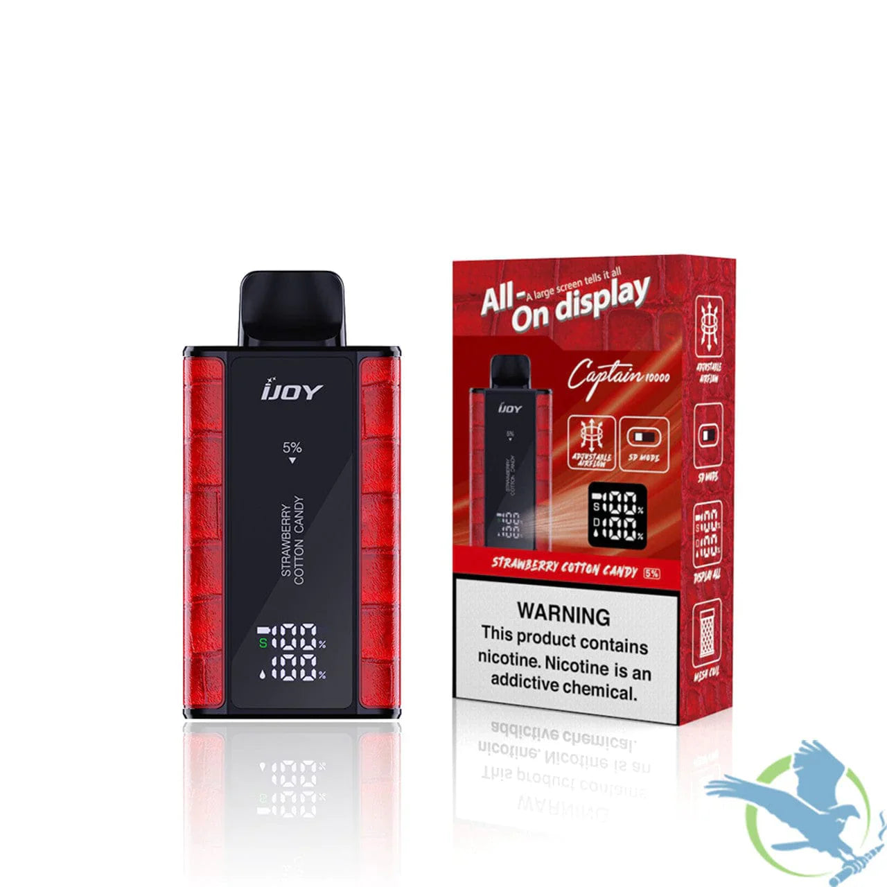 iJoy Captain 10000 Puffs (5 Pack)