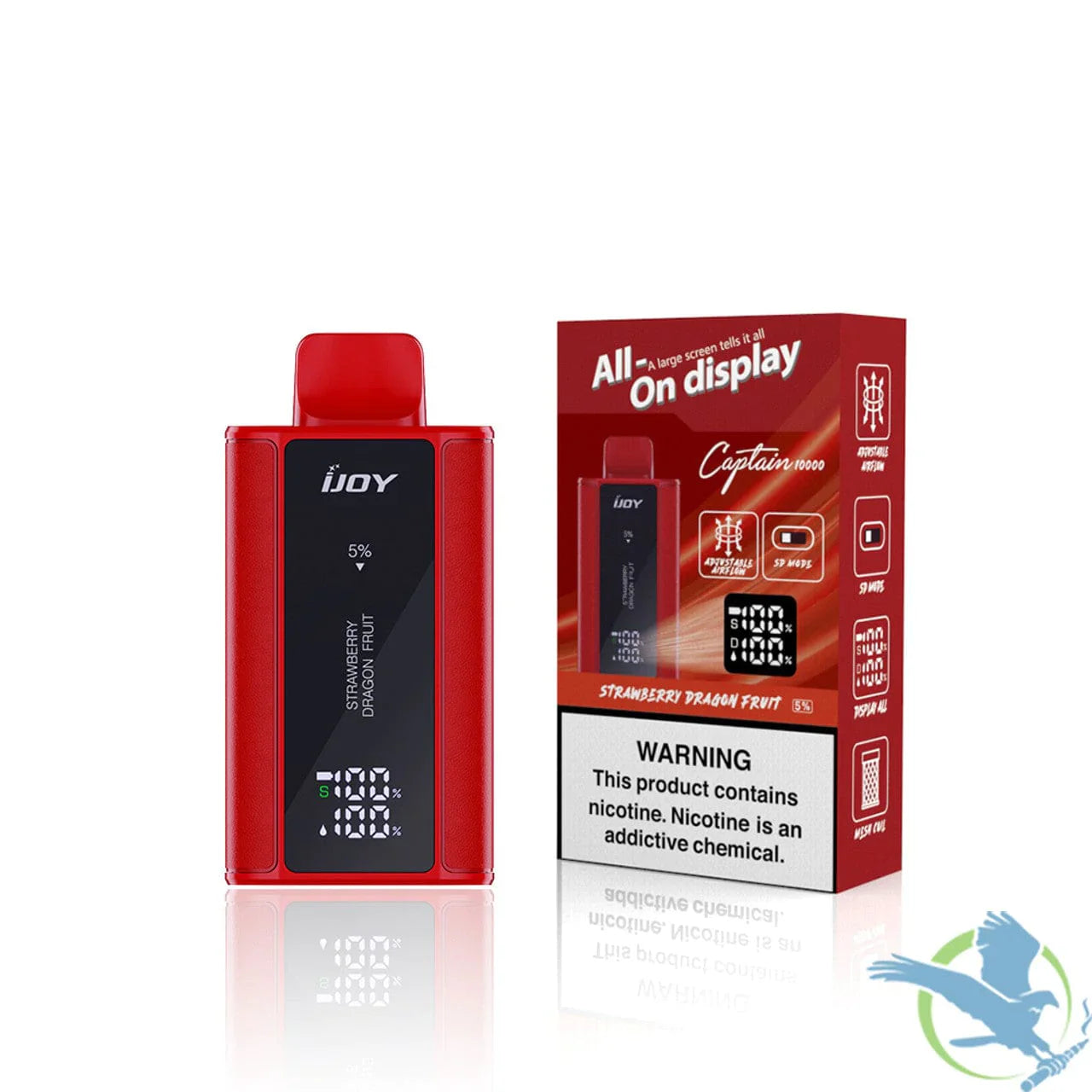 iJoy Captain 10000 Puffs (5 Pack)