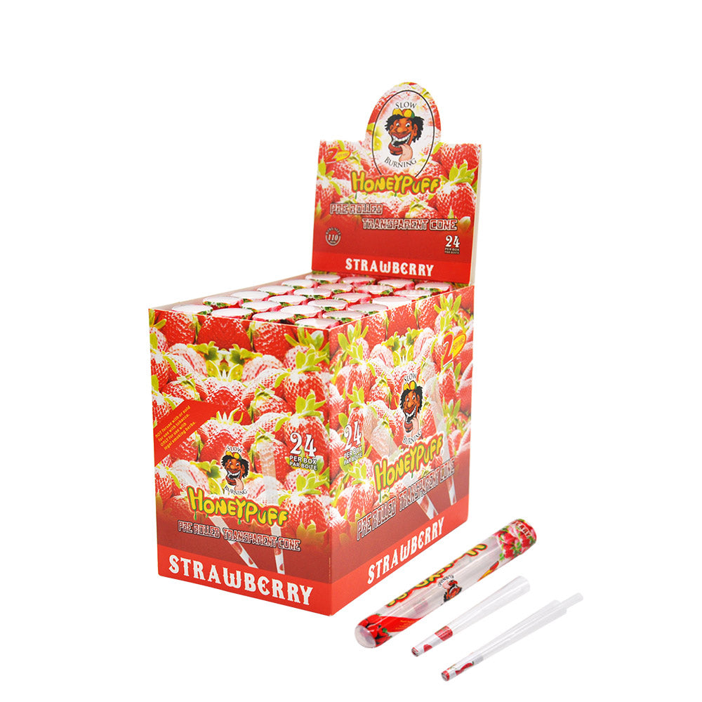 Honeypuff Flavored King Size Pre Rolled Cones 24 Count