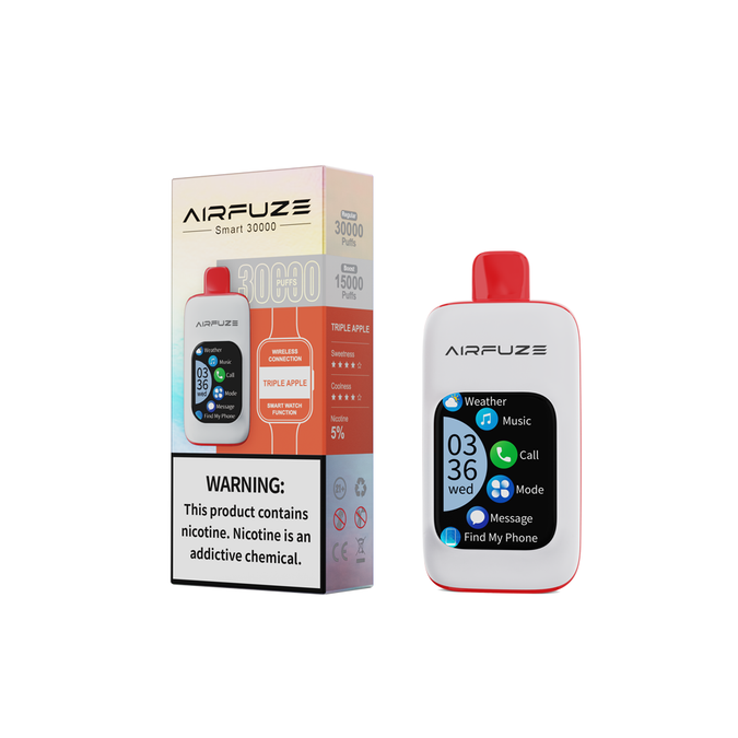 Airfuze 30000 Puffs 5% (5 packs)