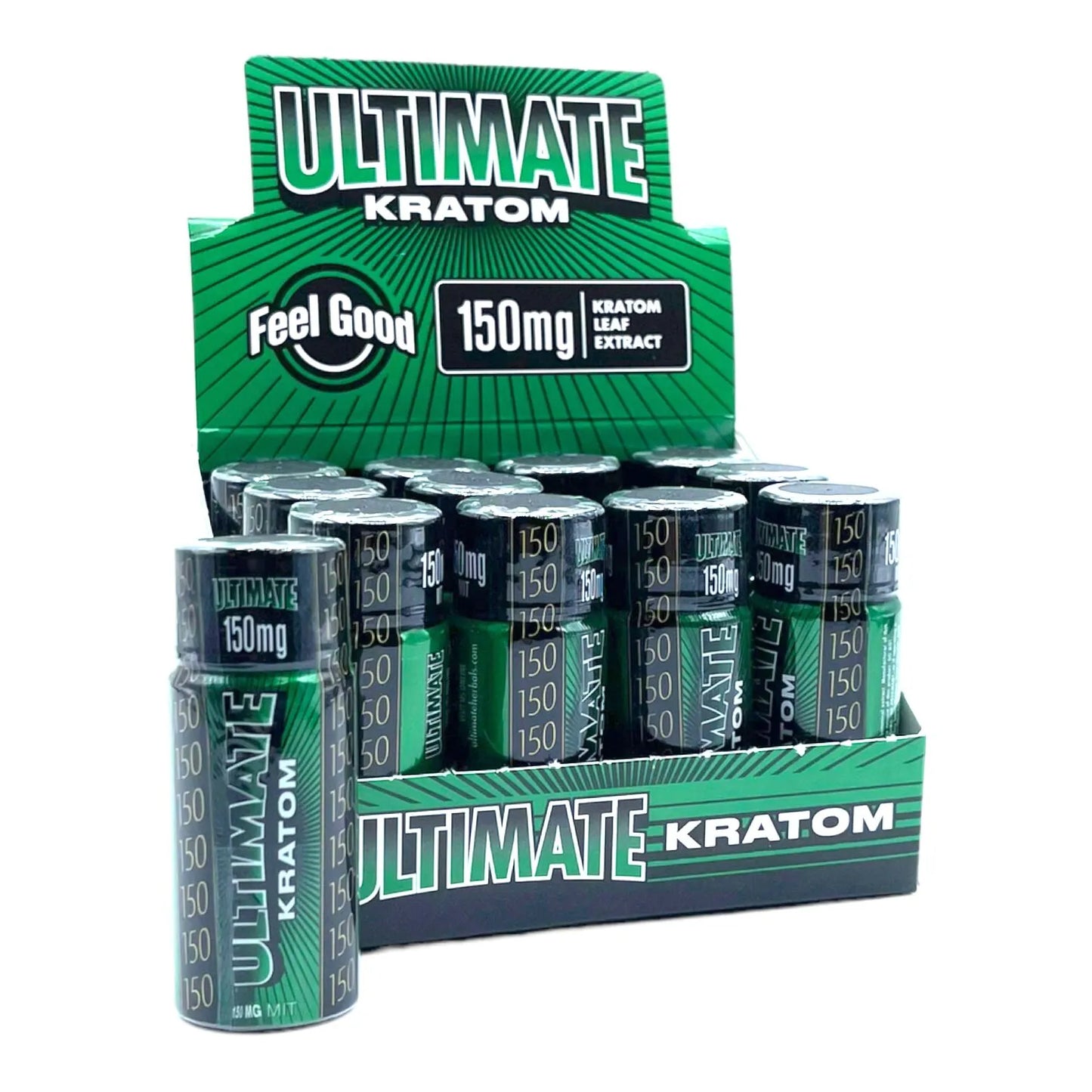 Ultimate Kratom Feel Good 150mg Shot 12ct
