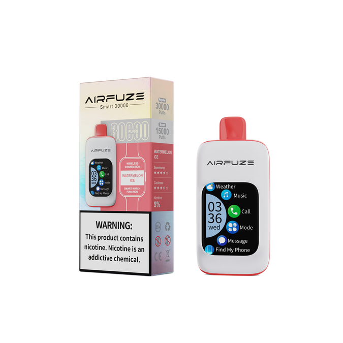 Airfuze 30000 Puffs 5% (5 packs)