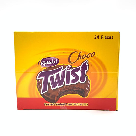 Twist Chocolate Cookie 24 Pcs