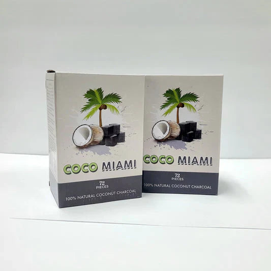 Coco Miami Hookah Charcoal (72 ct)