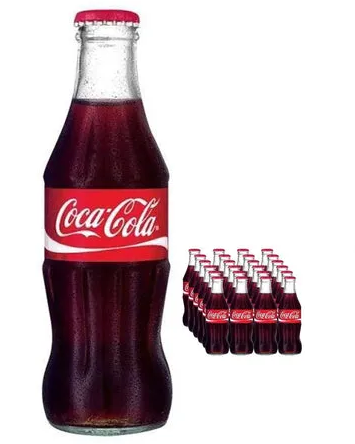 Coca Cola Glass Bottles 250 Ml (24 pcs)