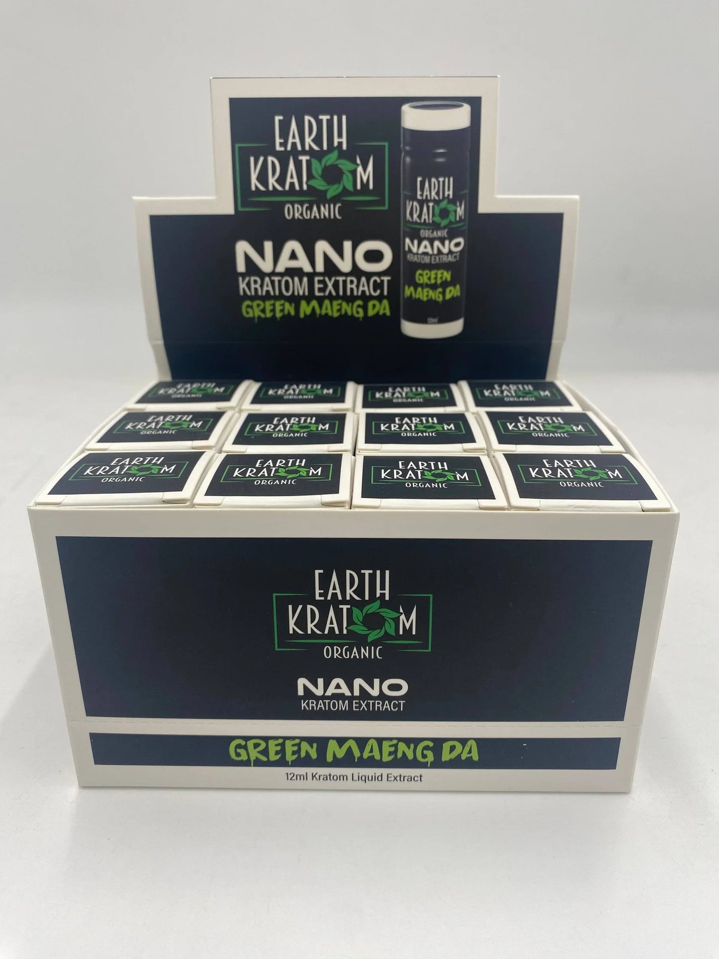 Earth Kratom Green Maeng Da Nano Extract 12mL (12ct)
