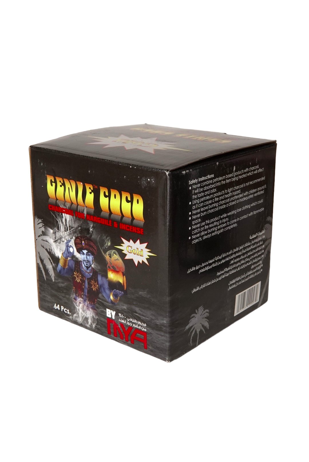 Genie Coco Charcoal (64 pc)
