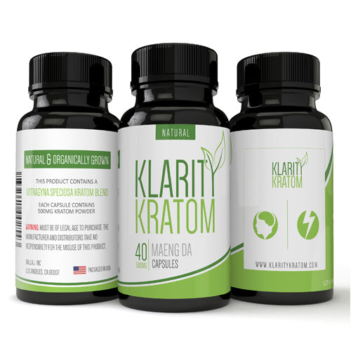 Klarity Kratom Natural (40 Capsules)
