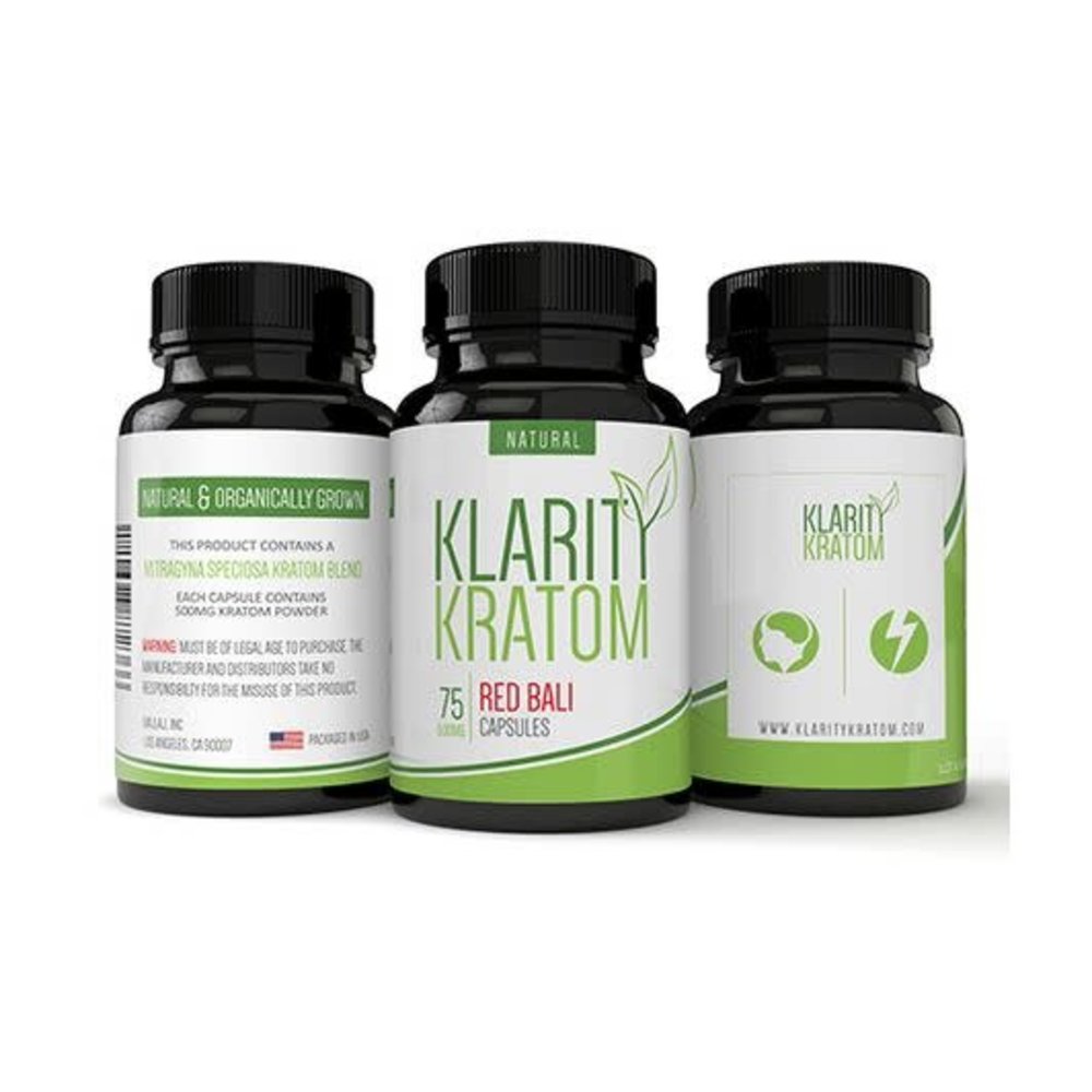 Klarity Kratom Natural (75 Capsules)