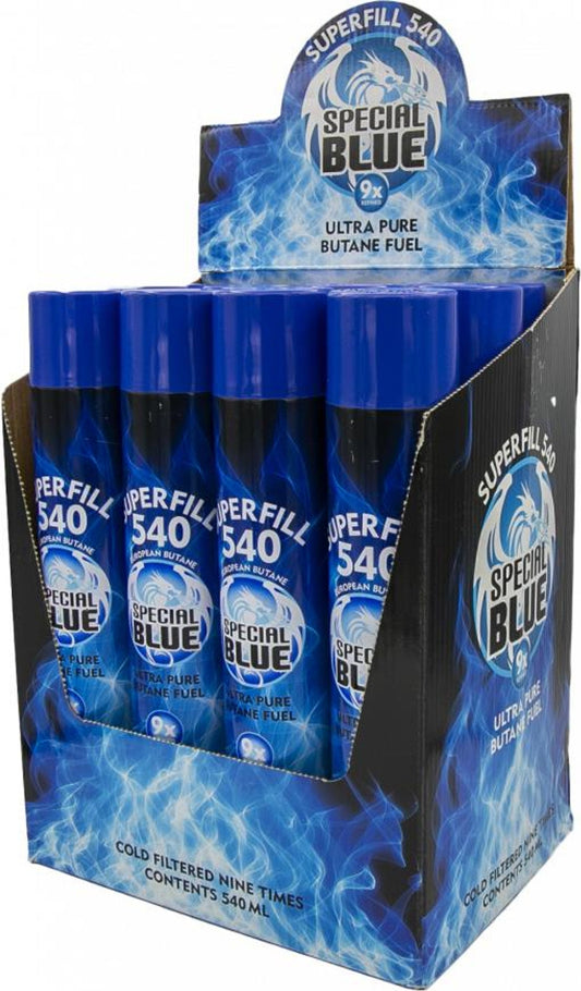 Special Blue Superfill 540 Butane Fuel