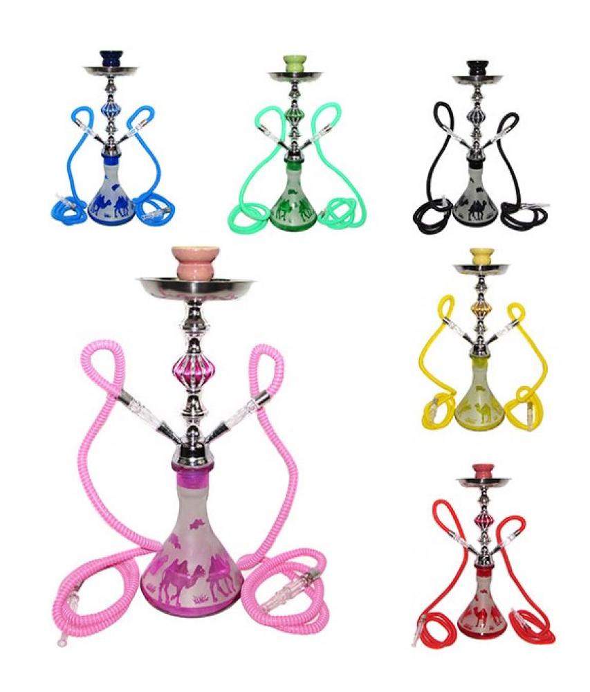 Zebra Smoke 2-Hose Camel Hookah